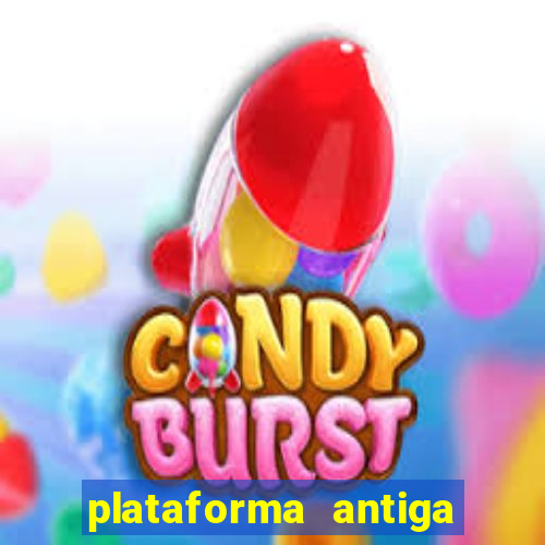 plataforma antiga de jogos